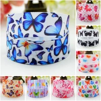 78 22mm1 25mm1 12 38mm3 75mm butterfly cartoon character printed grosgrain ribbon party decoration 10 yards