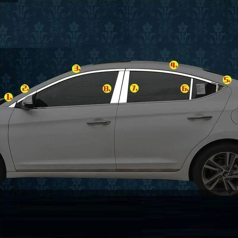 Автомобильные модифицированные автомобильные оконные внешние аксессуары для