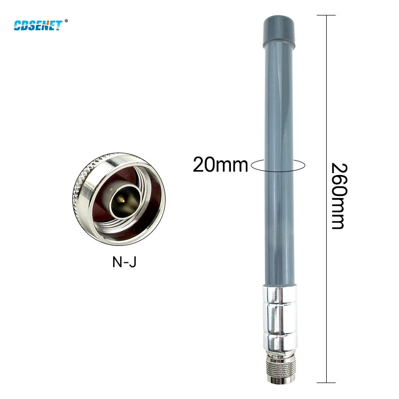 LoRa Helium Miner Hotspot Outdoor 868MHz 915MHz Antenna N Male Aerial RAK  Waterproof Long Range 3dBi CDSENET TX/868/915-BLG-26