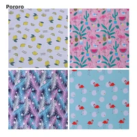 pororo waterproof pul fabric bpa free for baby nack bag printed fabric for baby reusable cloth diaper