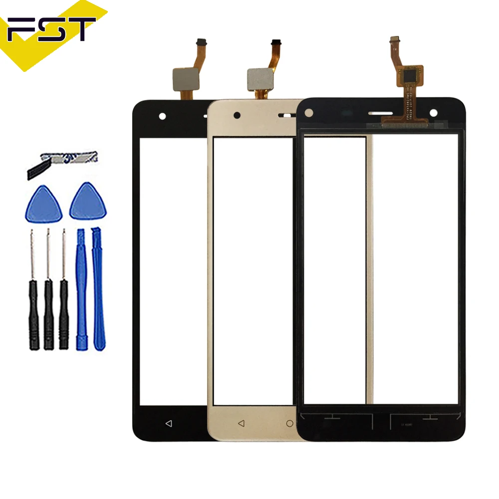 5,0 ''для Prestigio Grace P5 PSP5515DUO PSP5515 сенсорный экран стекло дигитайзер панель Передняя черный золотой цвет с инструментами лента