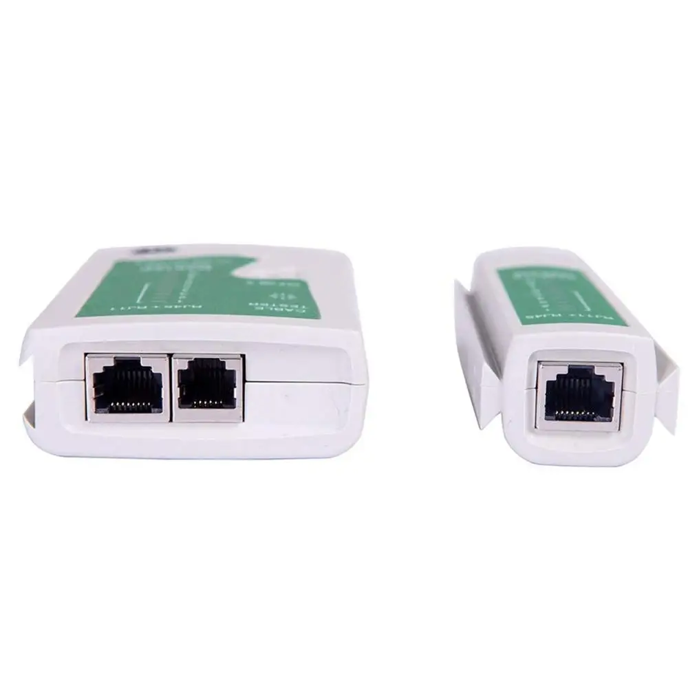 Портативный тестер сетевого кабеля сетевой LAN RJ45 RJ-11 CAT5 UTP инструмент Ethernet Cat5 6 E RJ11
