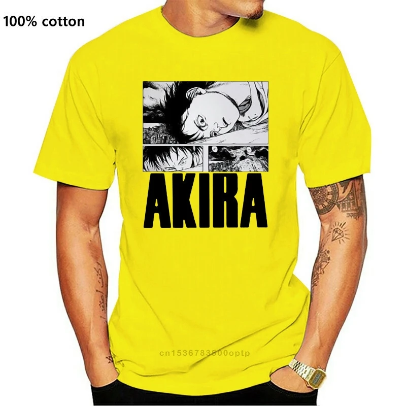 

New 2021 Akira T-shirt Mens Womens BlackWhite videogame anime Shirt 2