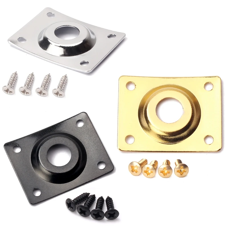 Металлическая пластина прямоугольной формы для гитары 1 комплект запасные части