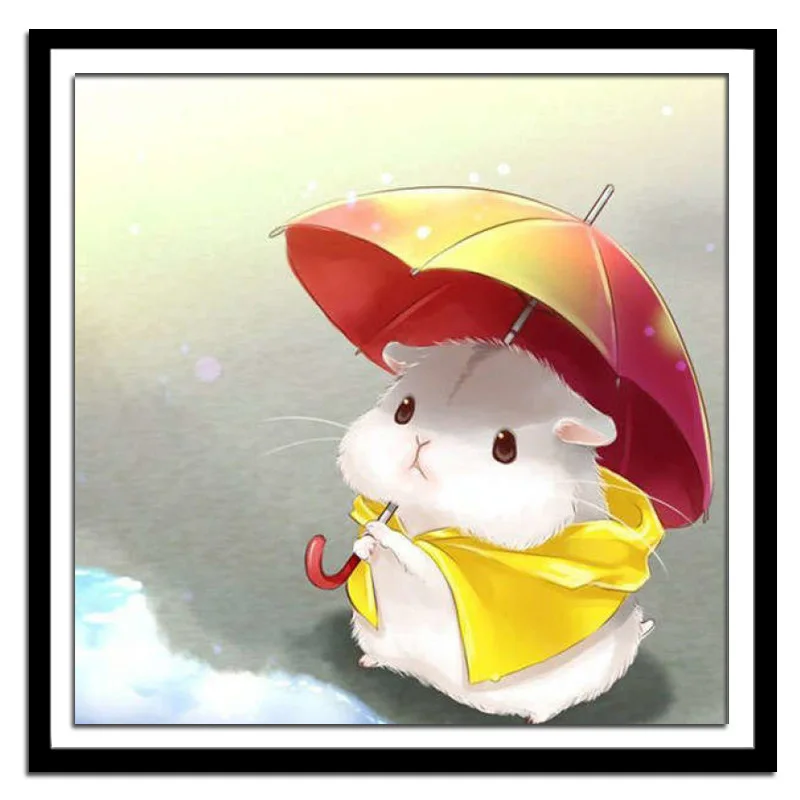 5D Diy Алмазная вышивка крестиком 2019 новый маленький мультфильм животное