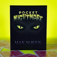 pocket nightmare by max maven magic tricks stage close up magic fun mentalism illusion gimmicks props accessories