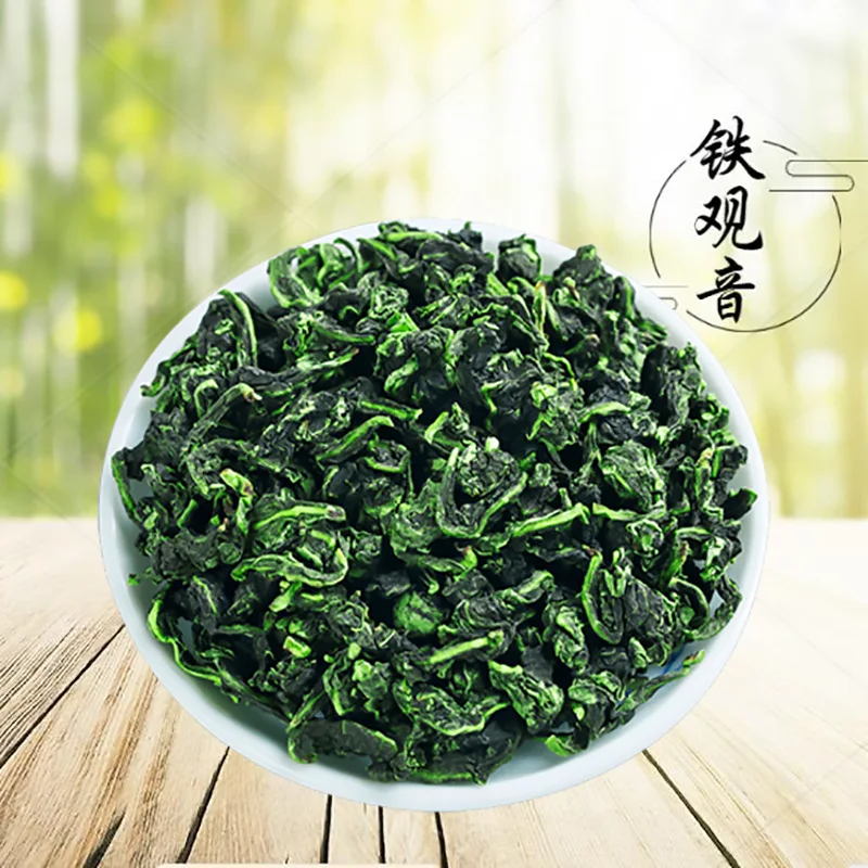 

2021 Chinese Tea Tie Kuan Yin Superior Oolong Tea 1725 Organic TiekuanYin Green Tea 250g for Weight Lose Health Care
