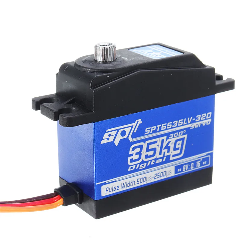 

1PCS SPT Servo SPT5535LV-320 35KG Large Torque Metal Gear Digital Servo For RC Robot RC Robot Arm