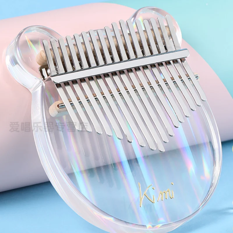 

Хроматические аксессуары для Kalimba, бесплатная доставка, акриловый подарок для Kalimba, мини-прозрачное пианино для пальцев, музыкальные инструменты