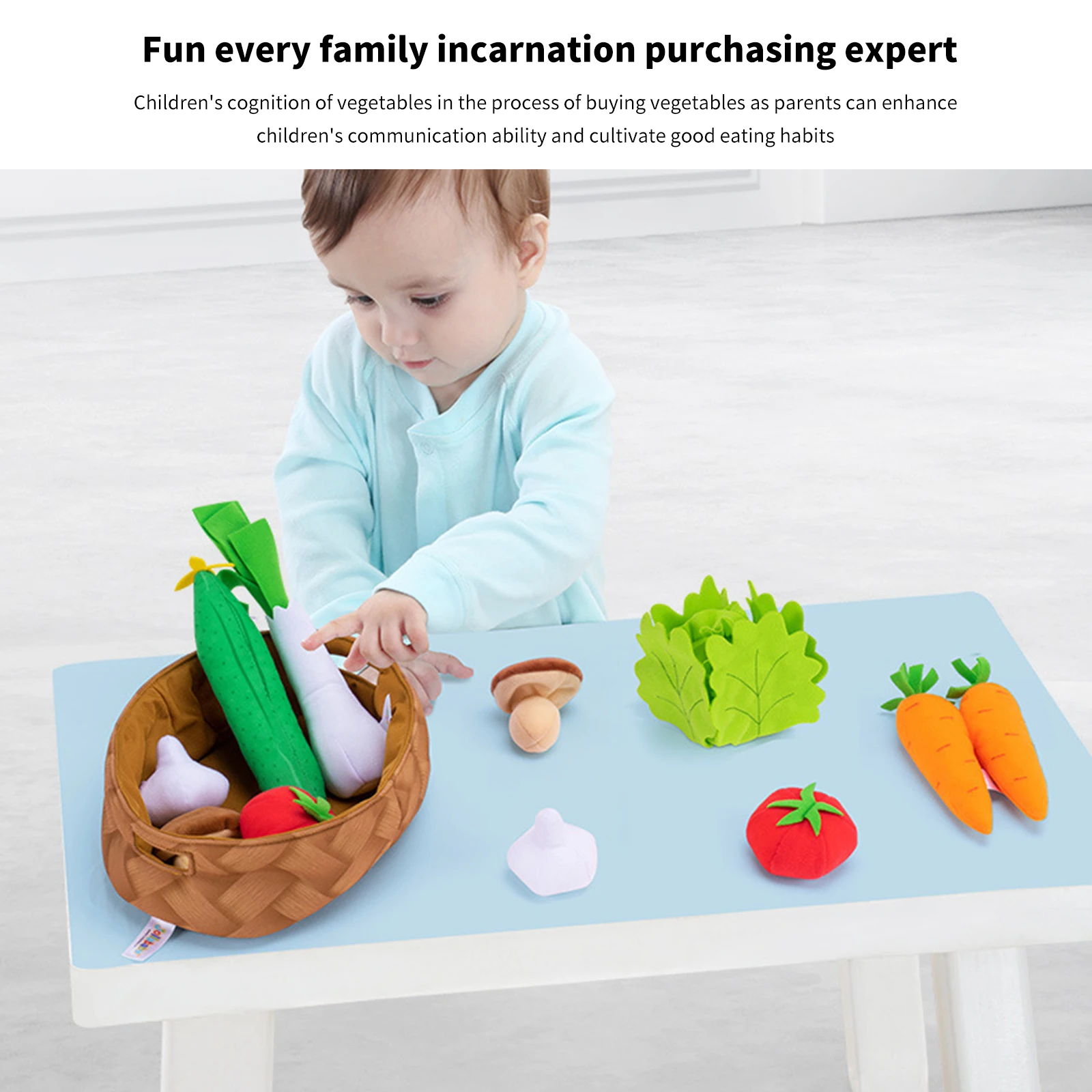 

Soft Stuffed Plush Toys For Baby 0 12 24 Months Pretend Play Vegetables Chef Cooking Set For Toddlers Educational Xmas Gift