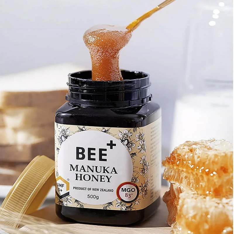 

NewZealand King BEE+ Manuka Honey UMF5+ Immunity Stomach Men Women Kids Health and Wellness Products Cough Sore Throat Relief