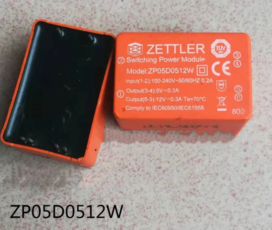 

6-pin ZETTLER spot power supply module ZP05D0512W 5V to 12V sealed refrigerator