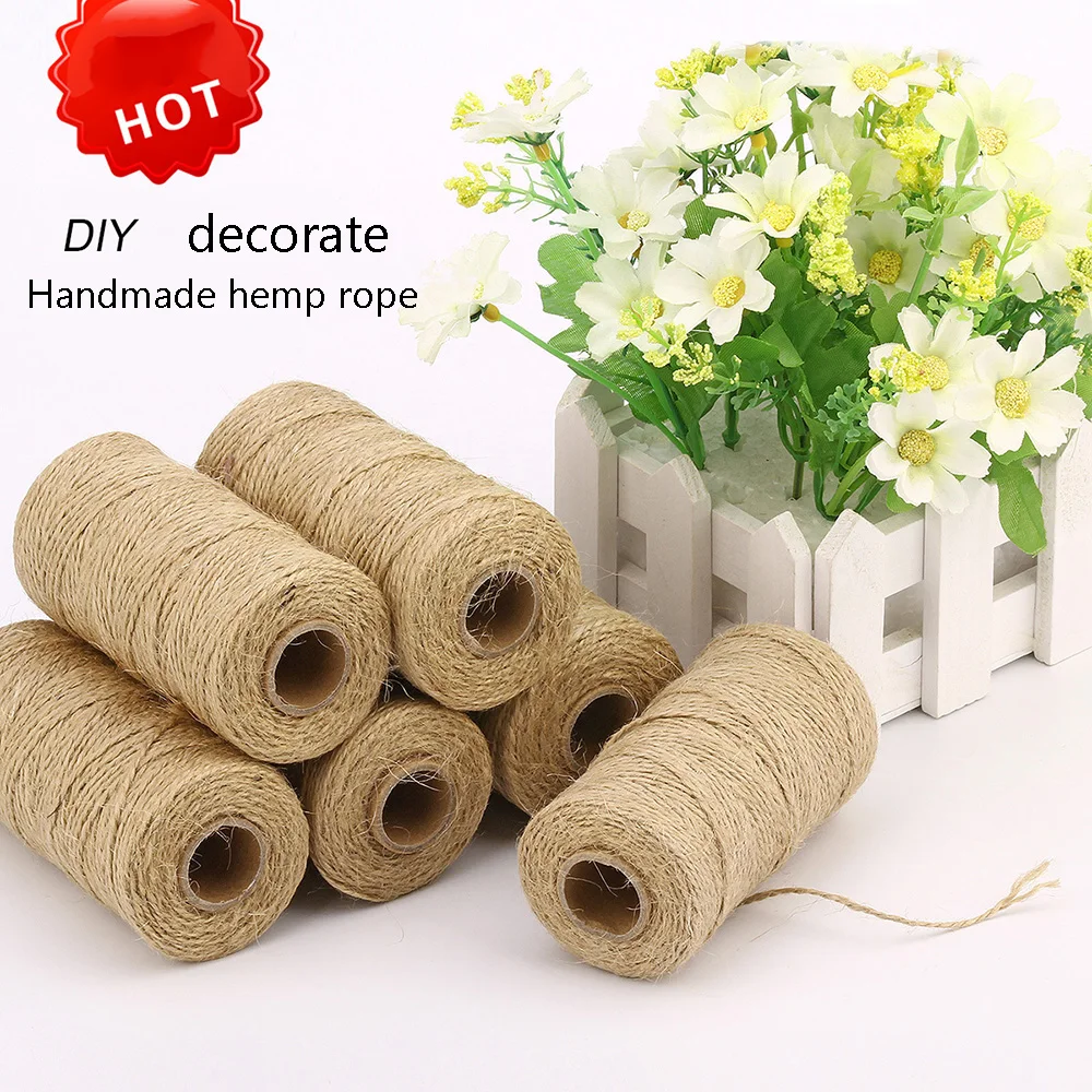 DIY инструмент для скрапбукинга из натурального джута декорирования вестибюлей