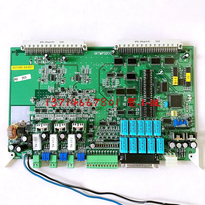 

6KTMPSDC-1 S6000PWM09 Card ,Techmation C6000 Temperature Pressure & Flow Board For Haitian Injection Molding Machine