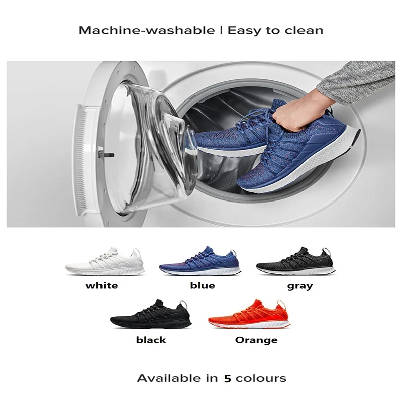Xiaomi Sneaker 2 Mijia беговая Обувь Uni-Moulding Techinique Fishbone Lock system эластичная вязанная амортизирующая подошва