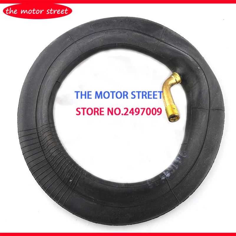 

Inner Tube 6X1 1/4 with a Bent Angle Valve Stem fits many gas electric scooters and e-Bike 6 inch A-Folding Bike