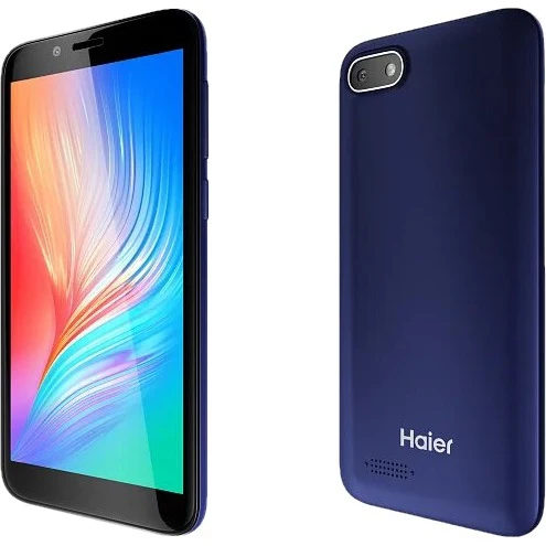 Смартфон Haier Alpha A2 Lite blue 5&quot TN/960x480/MT6580M/1+8GB/2Sim/3G/8MP/5MP/2000mAh/NFC/And 8.1 Go | Мобильные