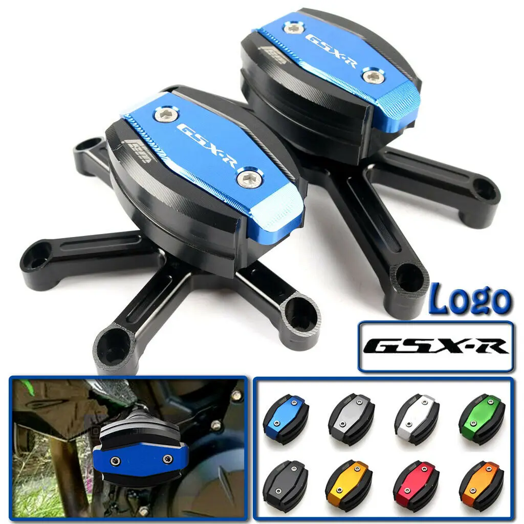 

Motorcycle CNC Falling Protection Frame Slider Fairing Guard Crash Pad Protector Fit SUZUKI GSXR 600 750 GSX-R750 2006-2012