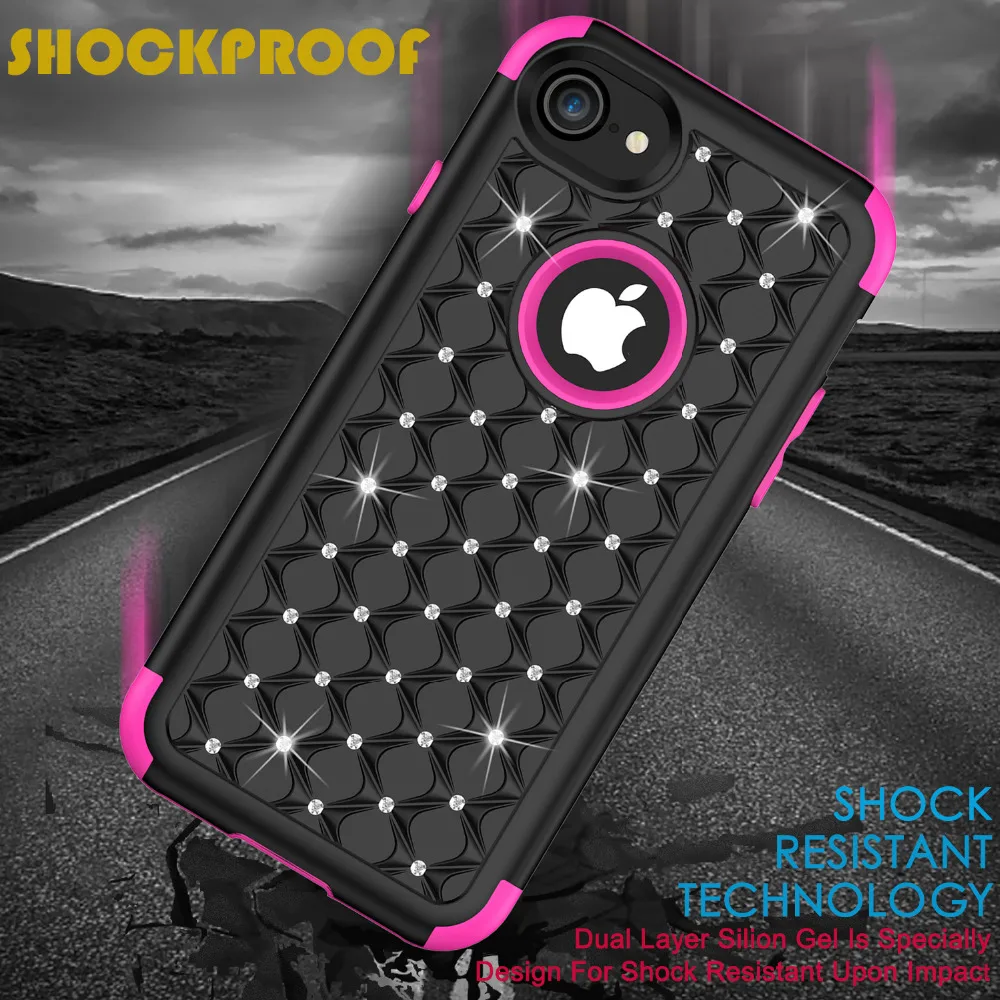 Гибридные противоударные армированные телефонные чехлы 3 в 1 для iPhone 12Pro 11Pro Max XR X XS