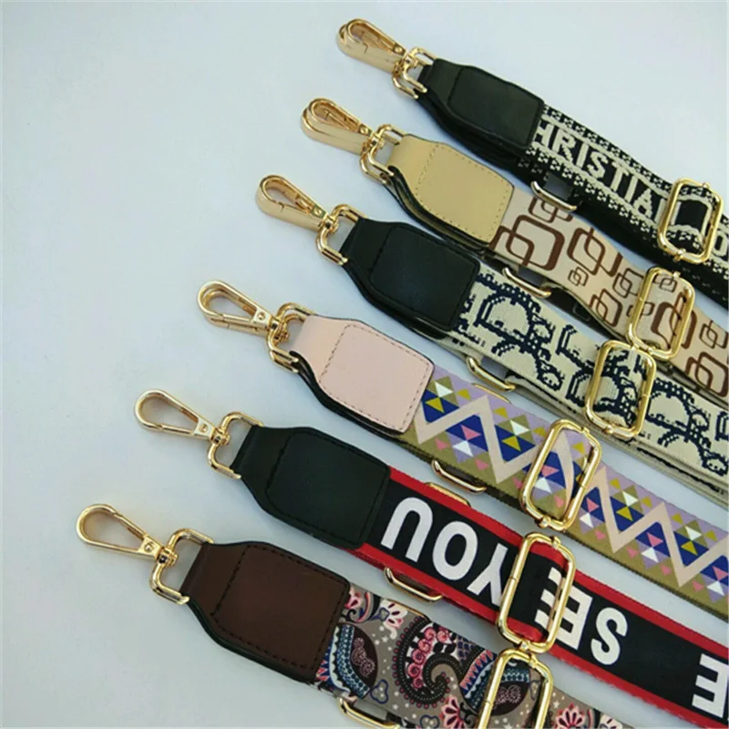 Bag Strap Women Handbag Belt Wide Shoulder Crossbody Bag Straps Replacement Strap Accessory Bag Part Adjustable Belt For Bags