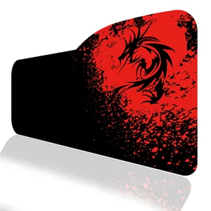 Игровой коврик для мыши большого размера 730x330 мм, нескользящий Настольный Ноутбук, планшеты, коврик для мыши с закругленными краями, Расширенный ПК, компьютерные игровые коврики для мыши