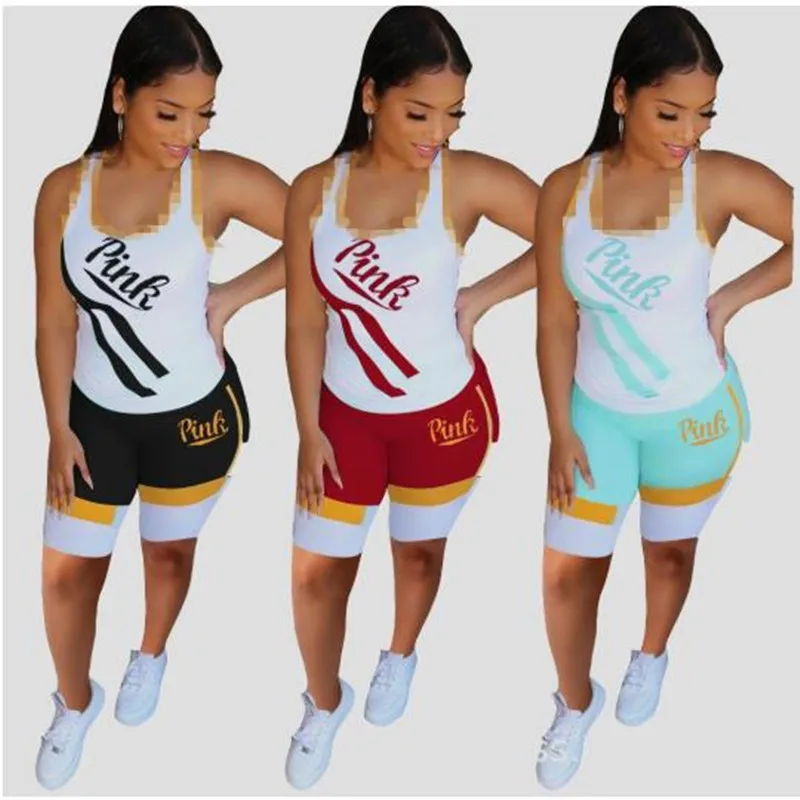 Женский комплект из 2 предметов футболка и велосипедные шорты|Спортивные