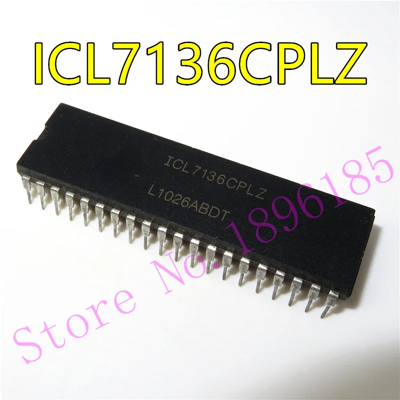 

ICL7136CPLZ ICL7136 DIP-40 3 1/2 Digit LCD/LED, Low Power Display, A/D Converters with Overrange Recovery