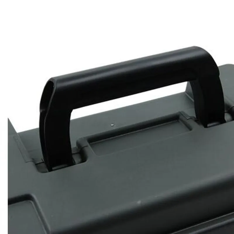 Портативный пластиковый ящик для хранения боеприпасов в Военном Стиле легкий