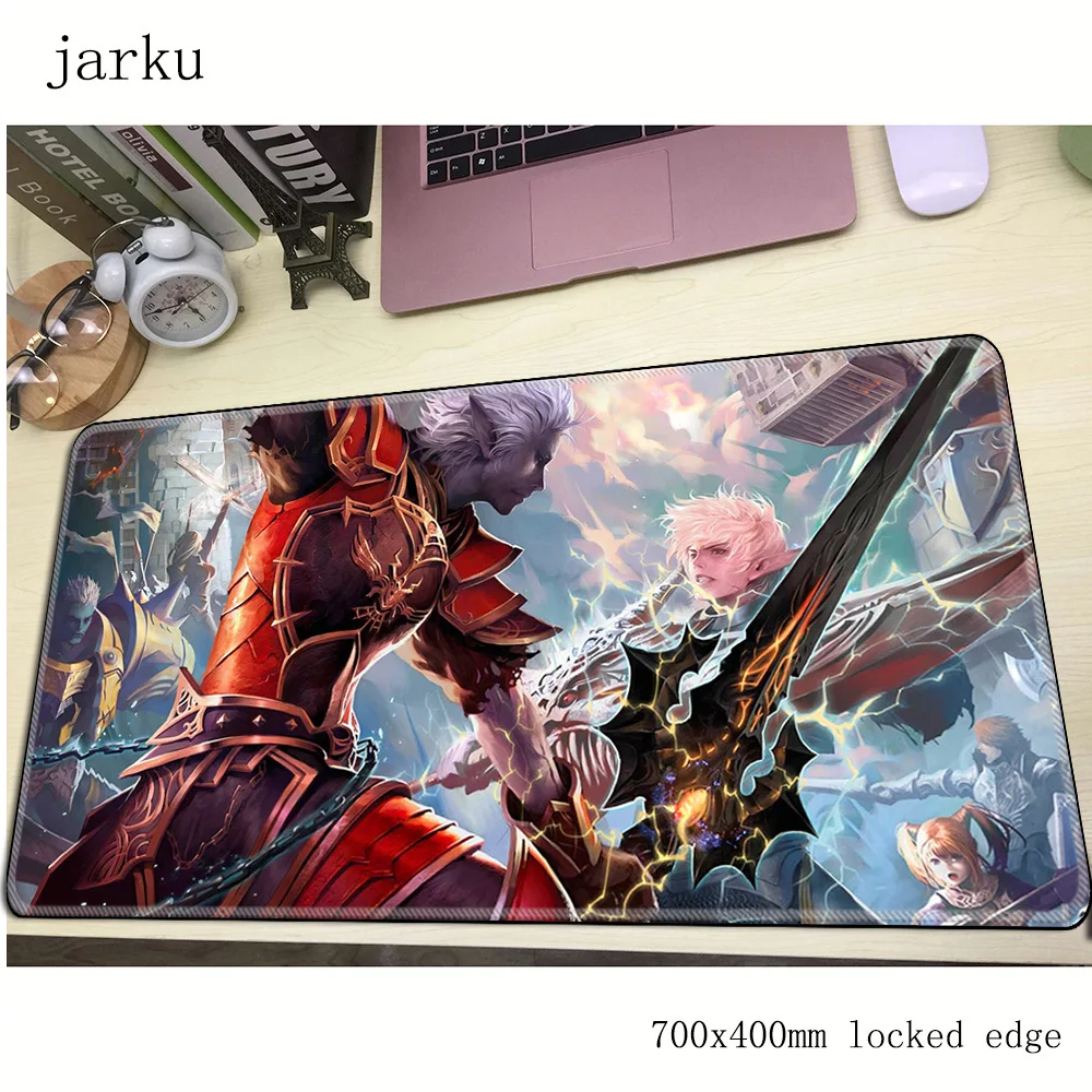 Lineage 2 коврик для мыши геймер 700x400 мм notbook большой игровой профессиональный ПК стол