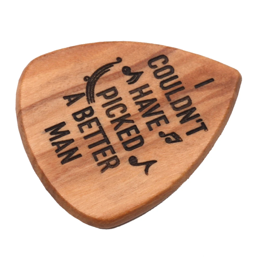 3 шт. деревянная гитара палочки акустическая бас-гитара медиатор Plectrum музыкальный инструмент гитара Запчасти и аксессуары с коробкой