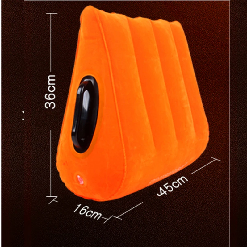 Inflatable Sex Aid Wedge Pillow Love Position Air Blow Cushion Furniture Adult Pillow Sexy Body Support Pads For Men Women