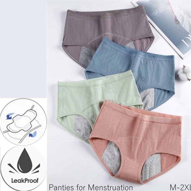 

Panties for Menstruation Cotton Menstrual Panties Plus Size Culottes Menstruelles Femme Culottes Menstruelles Bragas Menstruales