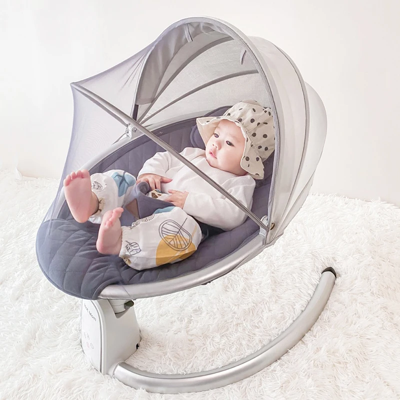 

Электрическое Кресло-Качалка с дистанционным управлением для детей 0-3 лет