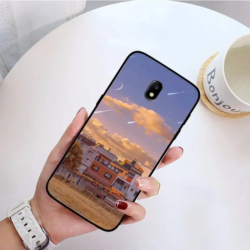 

sky scenery For Samsung Galaxy J7 PRIME J2Pro2018 J4 Plus J5 PRIME J6 J7 Duo Neo J737 J8