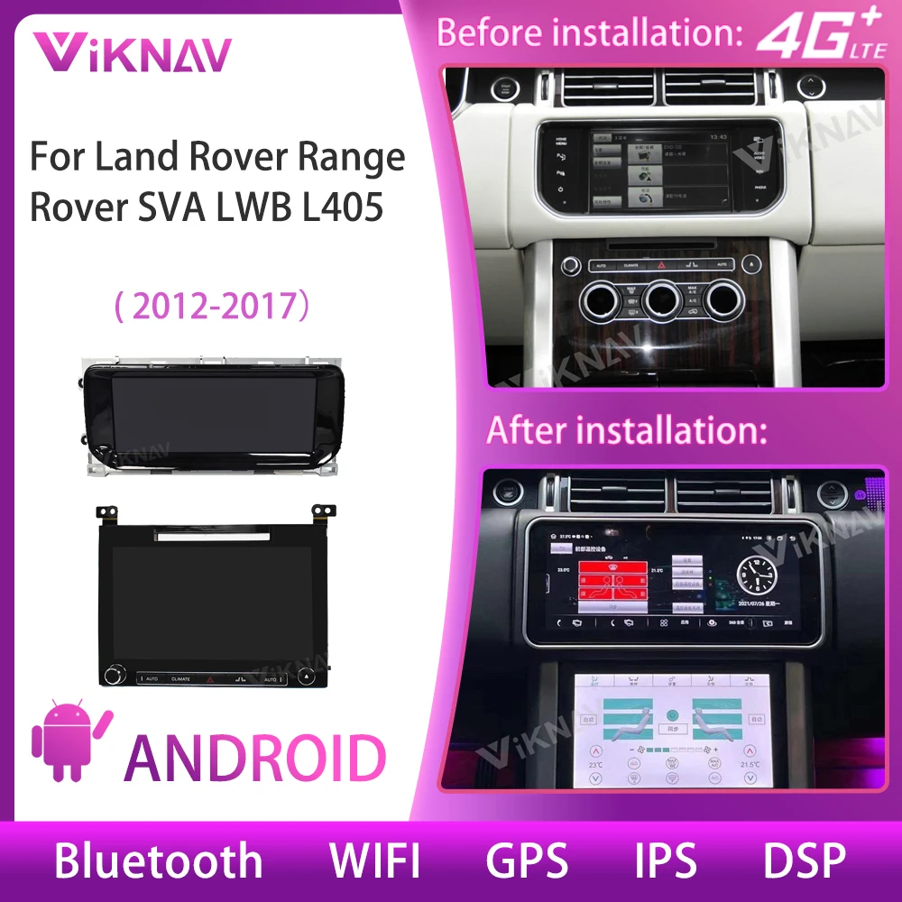 

Плата кондиционера Android для Land Rover Range Rover SVA LWB L405 2012 2013 2014 2015 2016 2017 Автомобильный мультимедийный радиоплеер