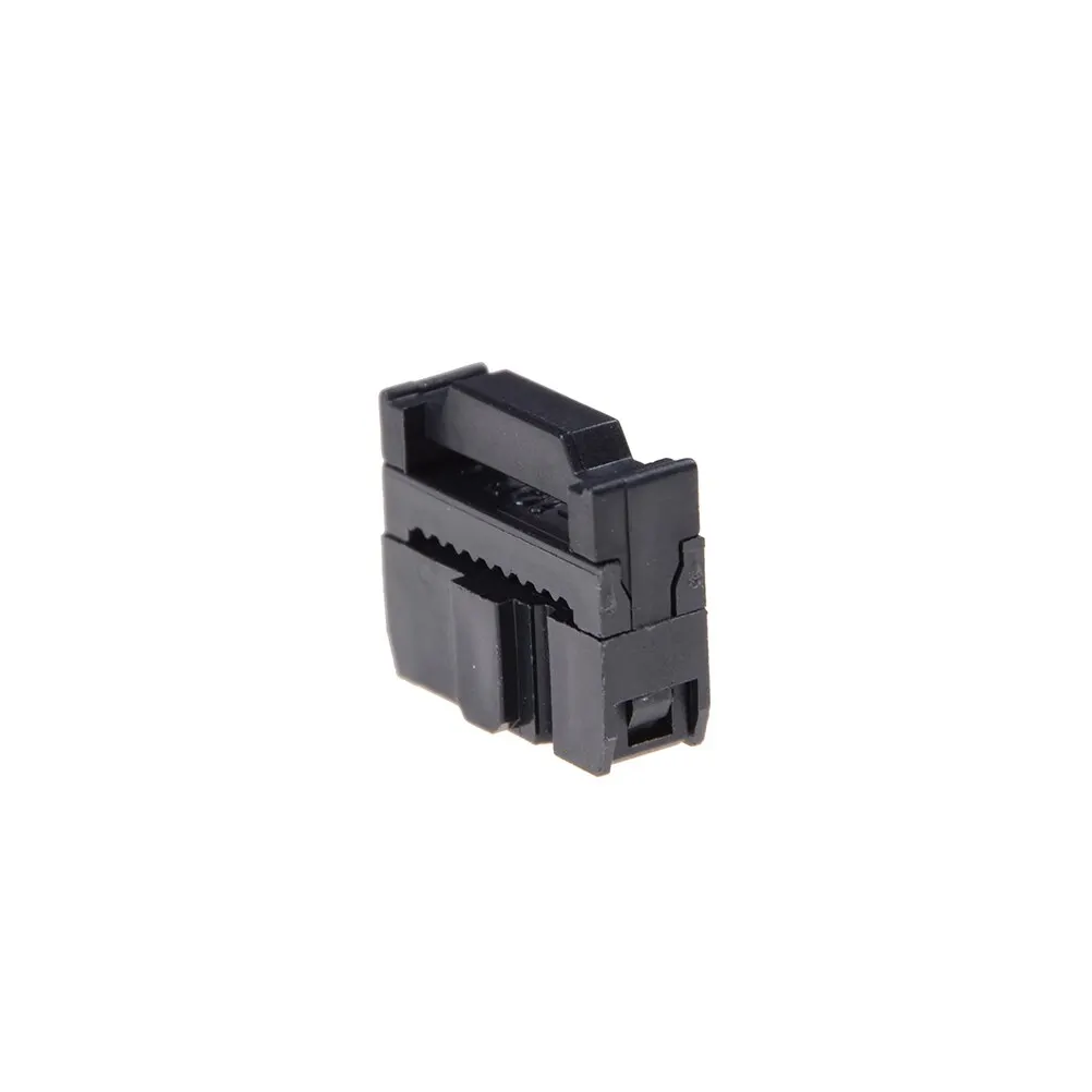 New 10PCS FC-10P 2x5Pin Dual Row Pitch 2.54mm IDC Socket Connector Female Header 10-pin cable socket Promotion Price | Строительство и
