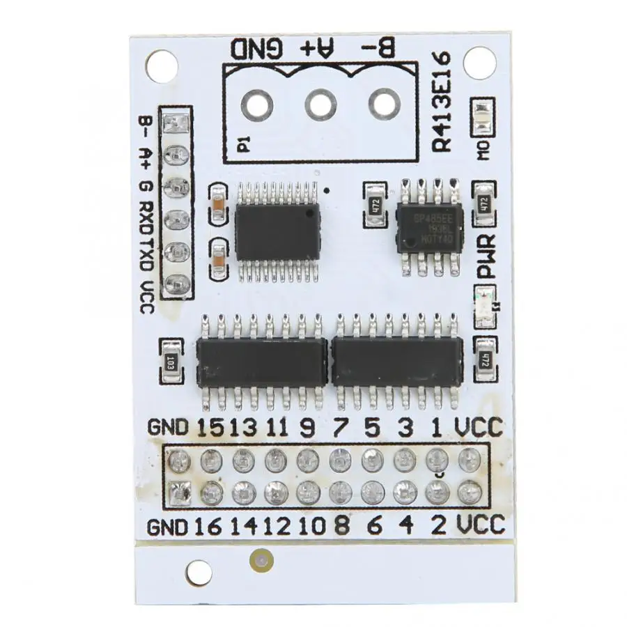 5 вольтовый 16 канальный модуль управления RS485 Модуль Rtu плата переключателя IO