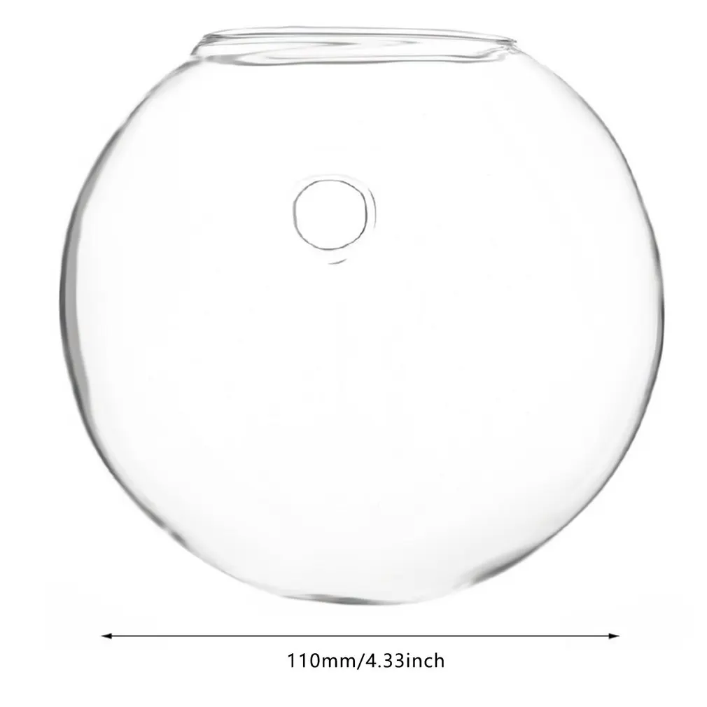

Terrarium Flower Vase Hanging 12cm Model Ball Shape Glass Material For Home Garden Decoration Tansparent Flower Vase