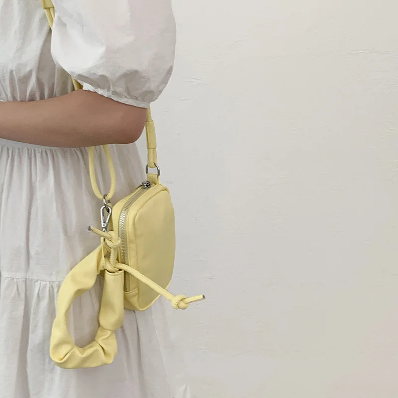 

Миниатюрная маленькая сумка в иностранном стиле, модель 2021 года, новая модная простая женская сумка, универсальная сумка через плечо