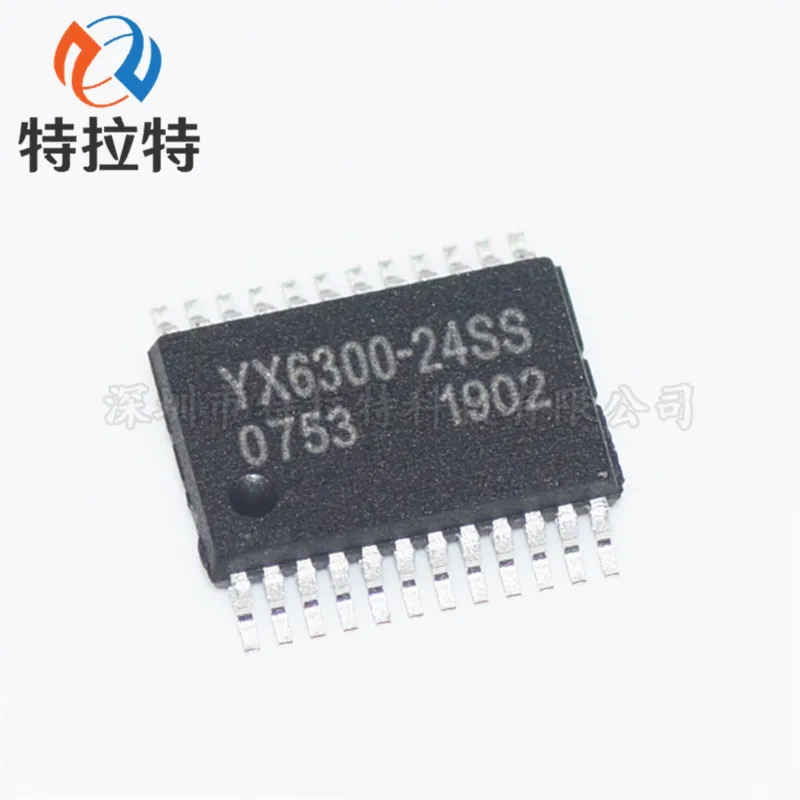 

10 шт./лот YX6300-24SS голосовые MP3 консоли чипы программы промышленный серийный TTL9600 бод Rate абсолютно новый и оригинальный