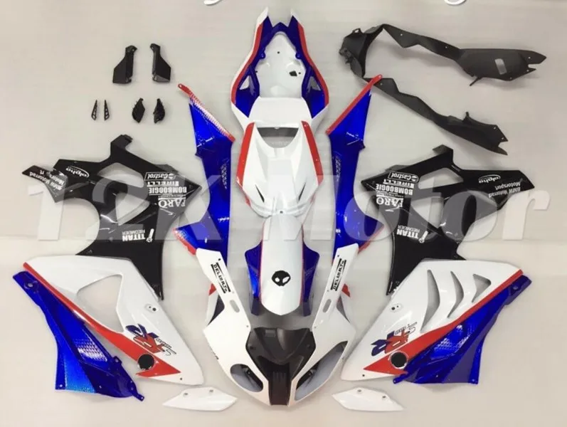 

Новый ABS весь обтекатели комплект Подходит для BMW S1000RR 2009 2010 2011 2012 2013 2014 09, 10, 11, 12, 13, 14, hp4 кузов комплект красного и синего цвета