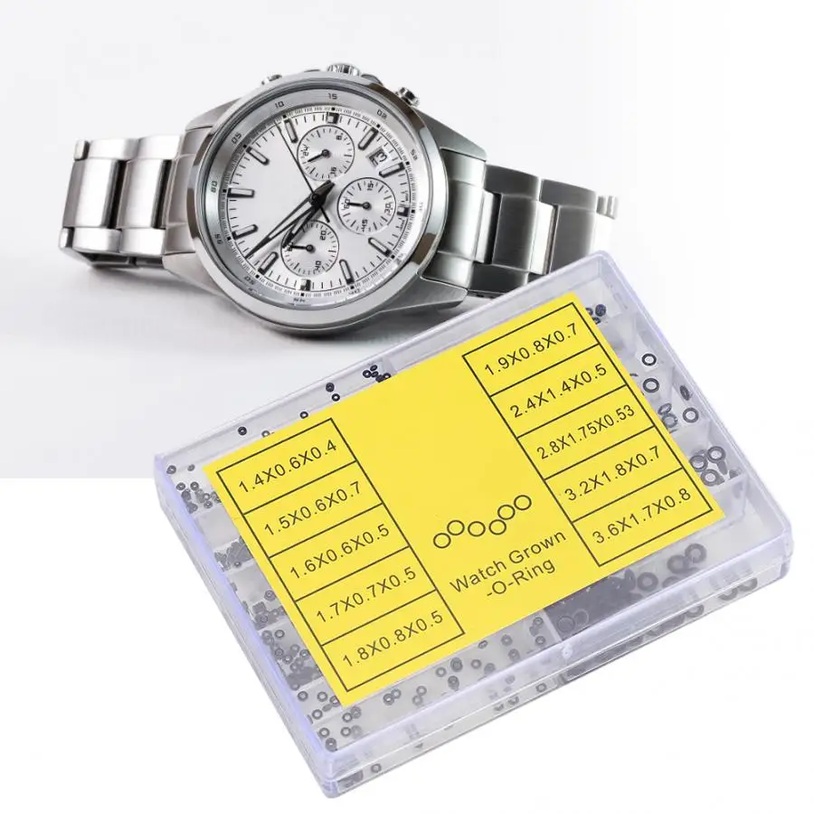 500 шт. практичные водонепроницаемые часы с головкой кольцо Высококачественная