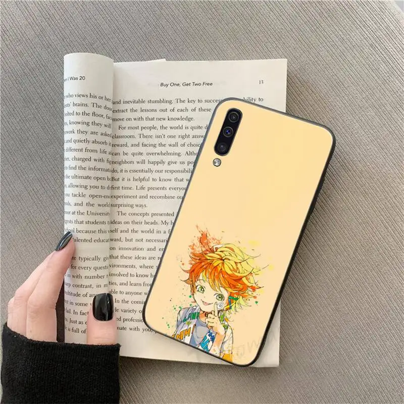 

The Promised Neverland Silicone Anime Phone Case For Samsung galaxy S 9 10 20 A 10 21 30 31 40 50 51 71 s note 20 j 4 2018 plus
