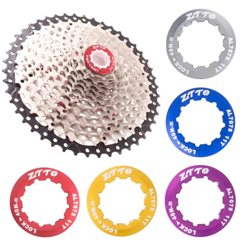 

2022 Alloy Bike Road Car Flywheel Lock Cover Ring Lock 11T AL7075 Cassette MTB Racefiets Ultra Light Cap Flywheel Flywheel