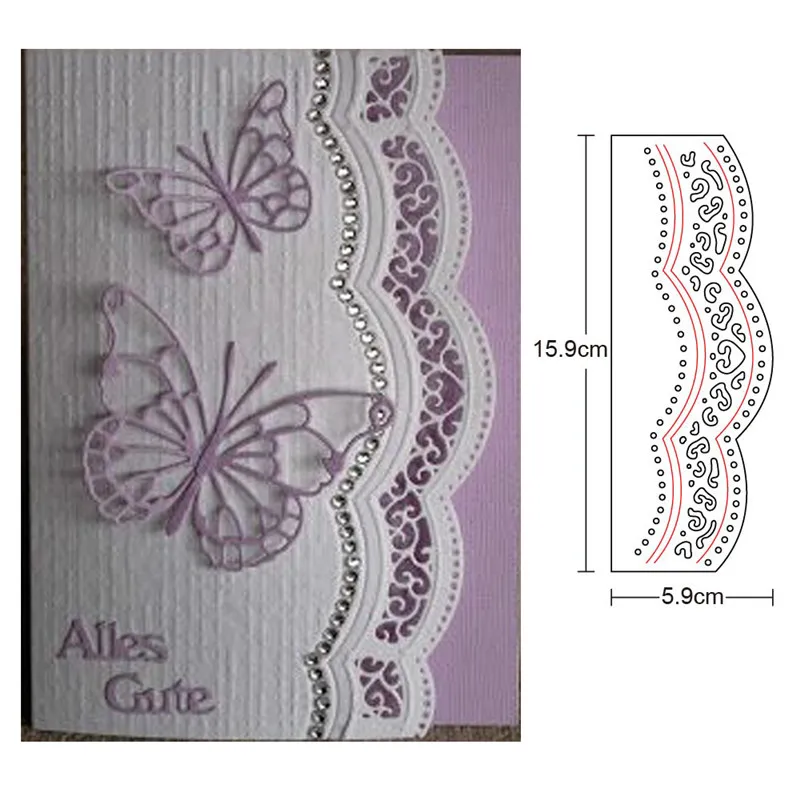 Ремесла штампы металлические вырезанные фоторамка Скрапбукинг рукоделие