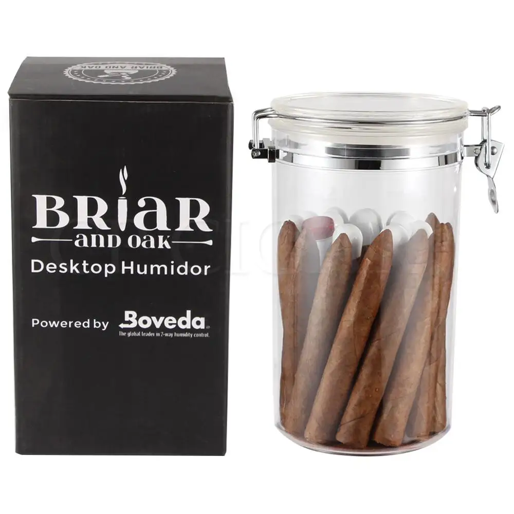 GALINER трубка для сигар прозрачная пластиковая коробка путешествий Humidor наружная