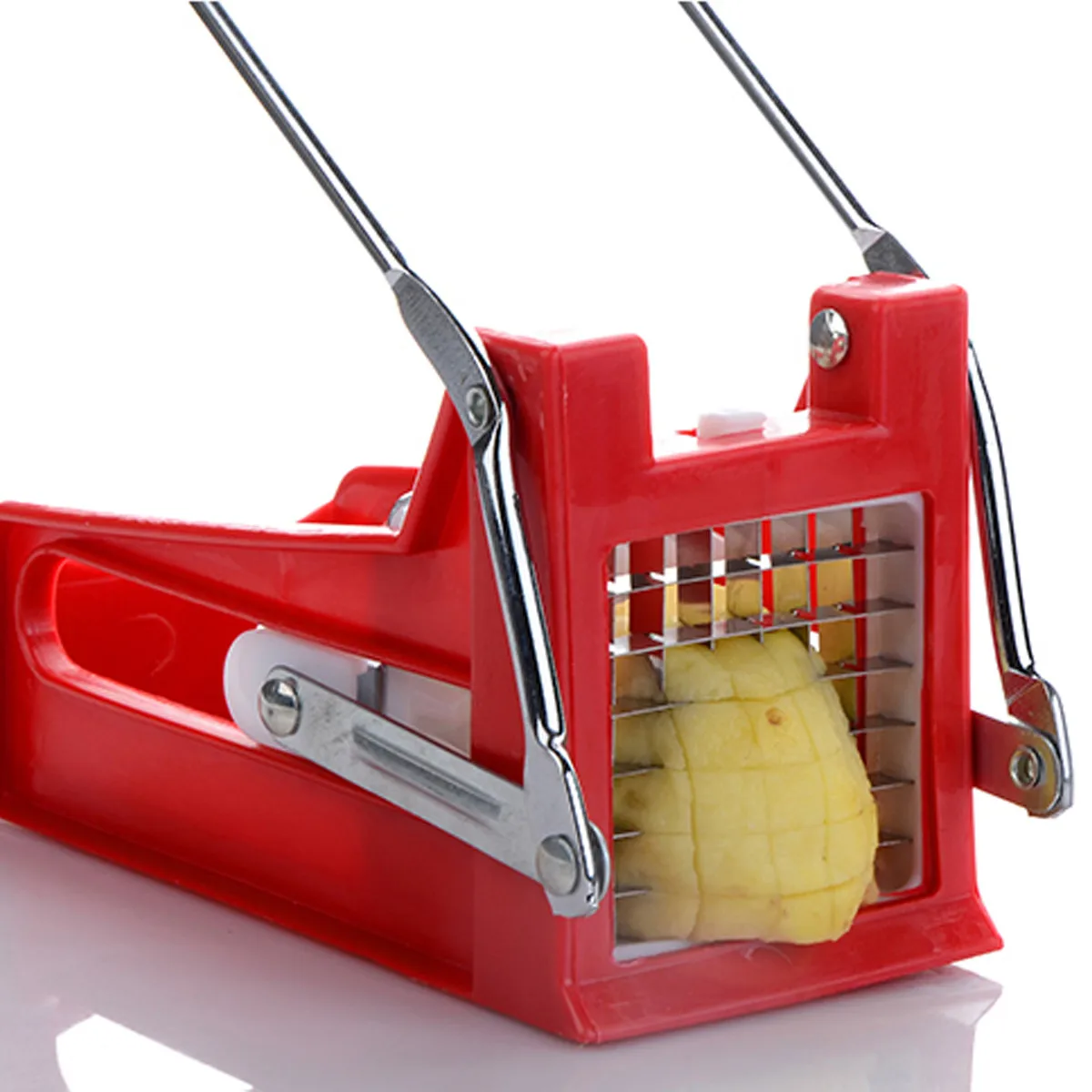 Машина для нарезки картофельных чипсов 2 лезвия кухонные гаджеты - Цена: 1 232,44 руб.