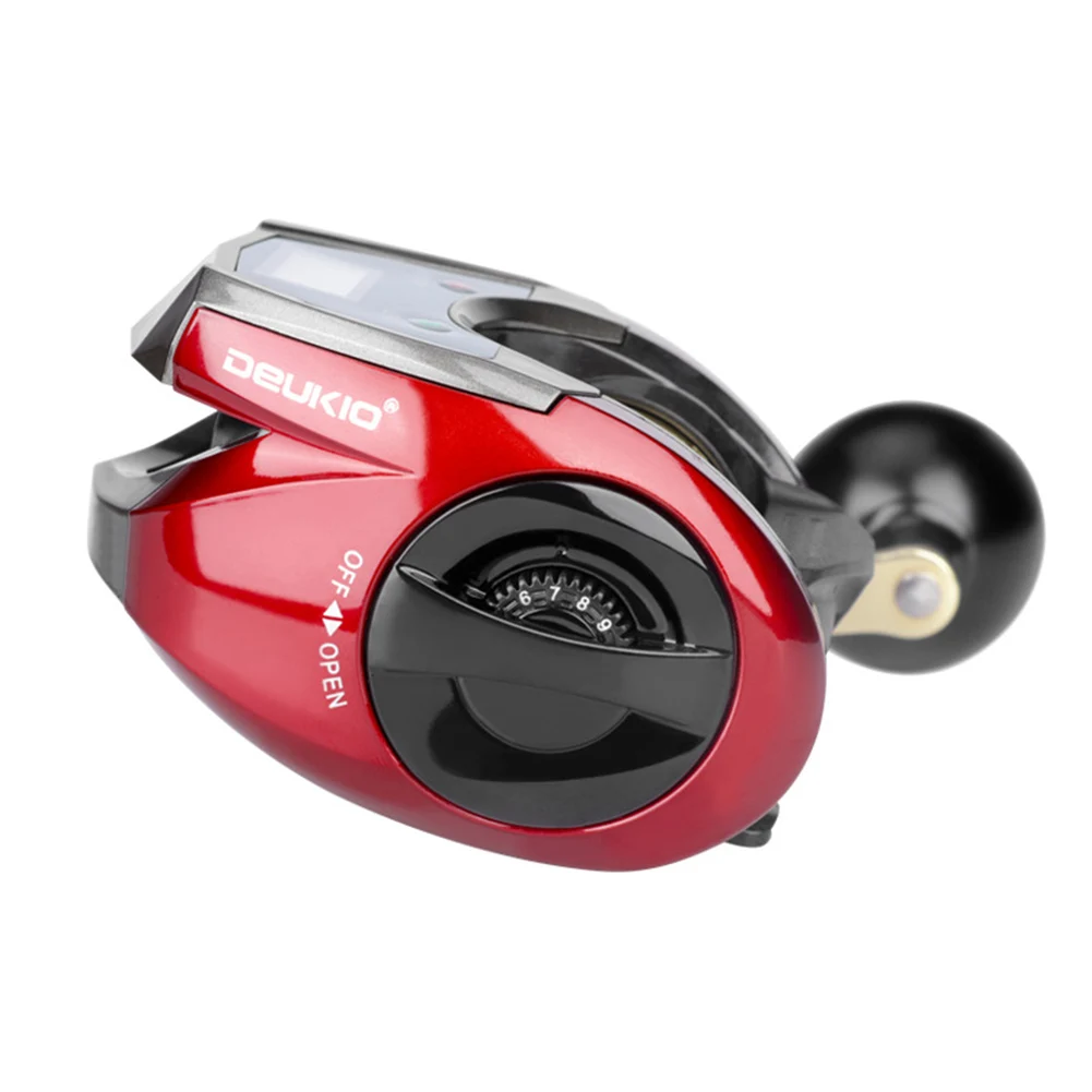 

High Quality Fishing Reel 6.4:1 With Digital Display Accessories Attachment