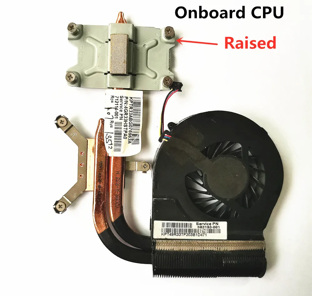 Оригинальный ноутбук/Тетрадь Процессор Вентилятор охлаждения