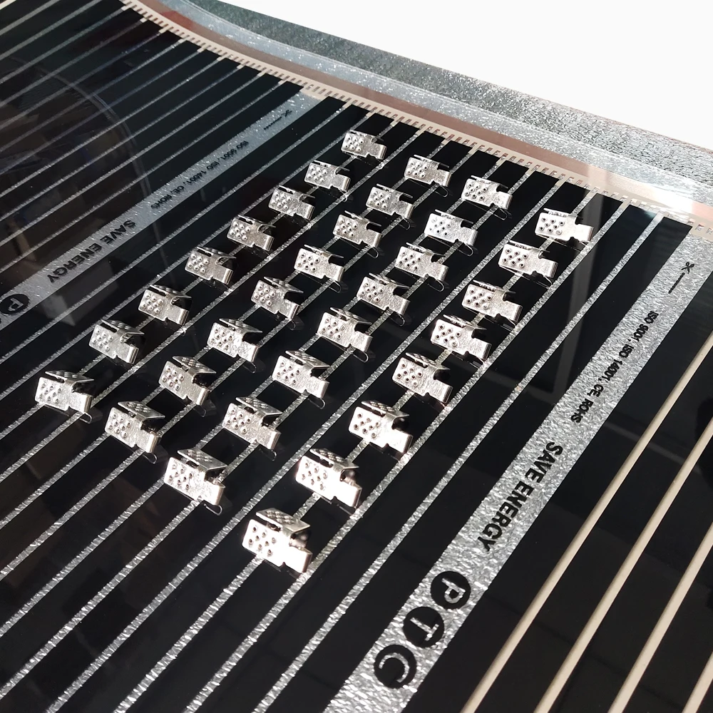 Электрическая нагревательная пленка 50 см * 10 м 220В Дальний инфракрасный пол 5